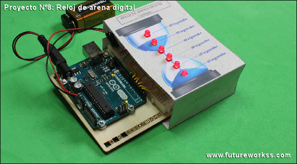 Reloj de arena digital arduino hotsell