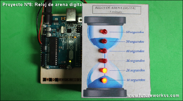 Reloj de on sale arena digital